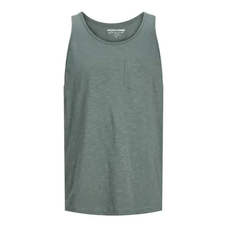 Men’s Short Sleeve T-Shirt Jack & Jones 12252180-17-6009 TCX Green (S)