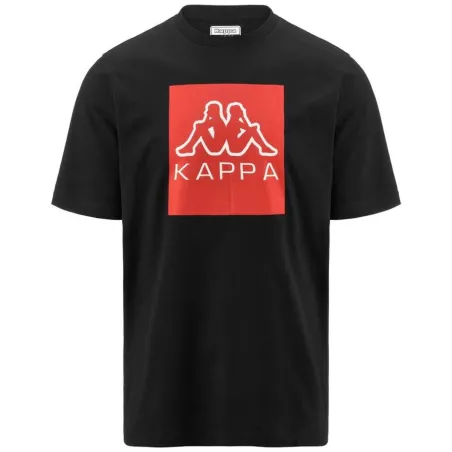 Men’s Short Sleeve T-Shirt Kappa 341B2XW-005 Black (M)
