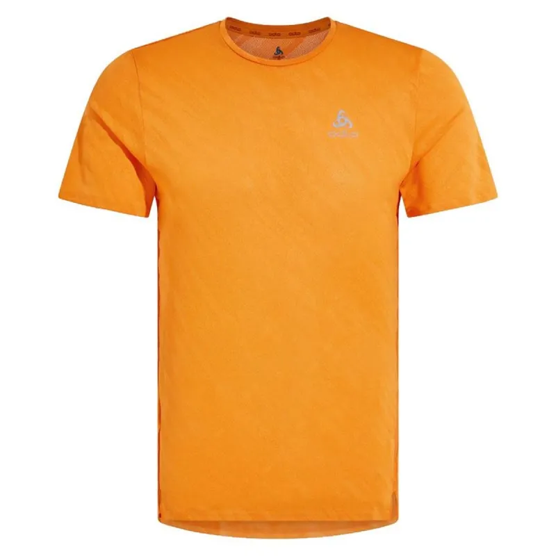 Unisex Krekls ar Īsām Piedurknēm Odlo 313732-30884 Tumši oranža (S)