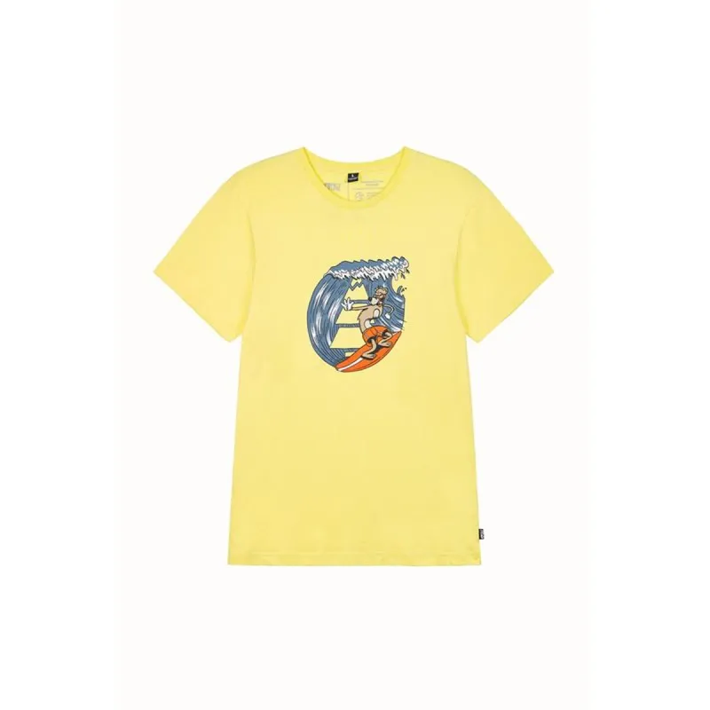Men’s Short Sleeve T-Shirt Picture MTS1030.B Yellow (M)