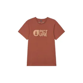 Men’s Short Sleeve T-Shirt Picture MTS952.H Brown (M)