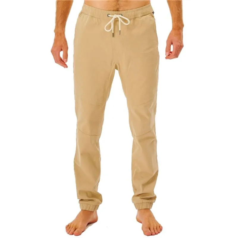 Pitkät urheiluhousut Rip Curl Re Entry Jogger Beige Miehet