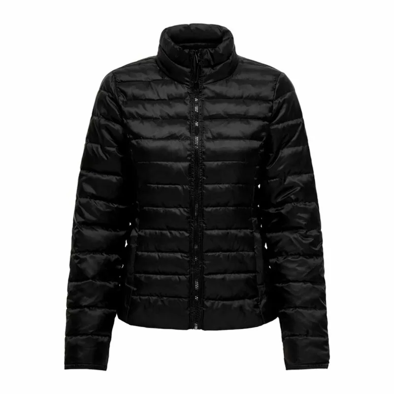 Sieviešu Sporta Jaka Only Onltahoe Quilted Melns