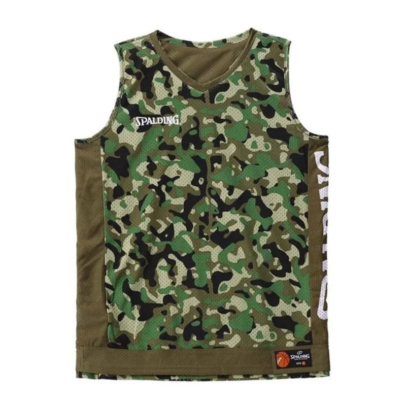 Basketball shirt Spalding Spalding Reversible Green