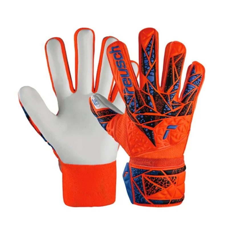 Перчатки вратаря Reusch Attrakt Solid Оранжевый