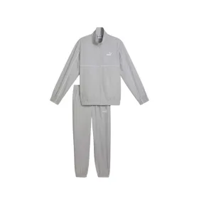 Sportinis kostiumas suaugusiems Puma Woven Tracksui Gray Echo Pilka Vyras