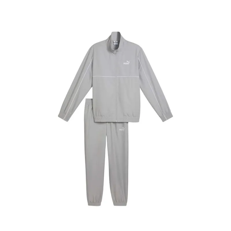 Sportinis kostiumas suaugusiems Puma Woven Tracksui Gray Echo Pilka Vyras