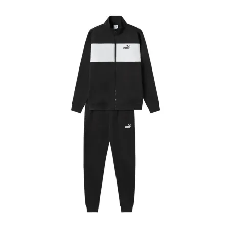 Sportinis kostiumas suaugusiems Puma Ess Sweat Suit Fz Fl Juoda Vyras