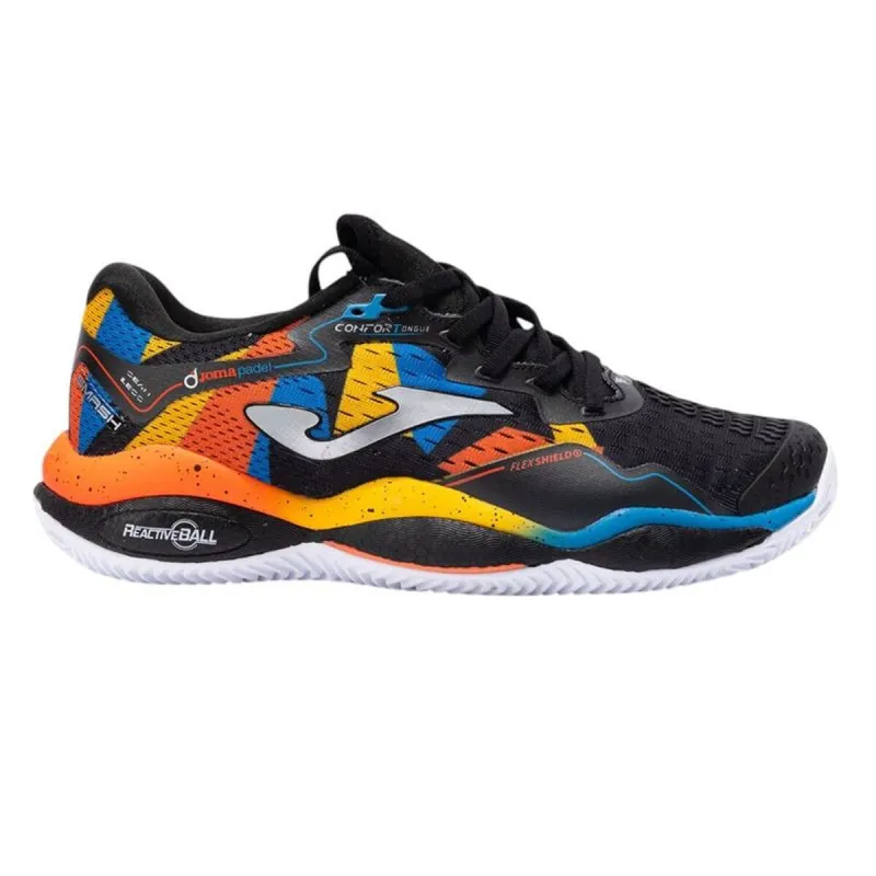 Suaugusiųjų „Padel“ sportbačiai Joma Sport Smash 2531 Juoda