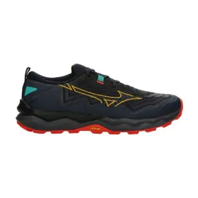 Мужские трейловые кроссовки (бег в горах) Mizuno Wave Daichi 9 Темно-серый