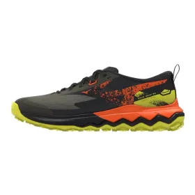 Мужские трейловые кроссовки (бег в горах) Mizuno Wave Ibuki 5 Чёрный