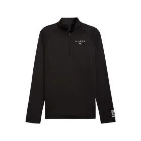Men’s Long Sleeve T-Shirt Puma X Hyrox 1/4 Z Black