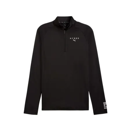 Men’s Long Sleeve T-Shirt Puma X Hyrox 1/4 Z Black