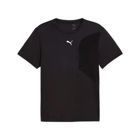 Vīriešu Krekls ar Īsām Piedurknēm Puma M Flex Pocket Melns