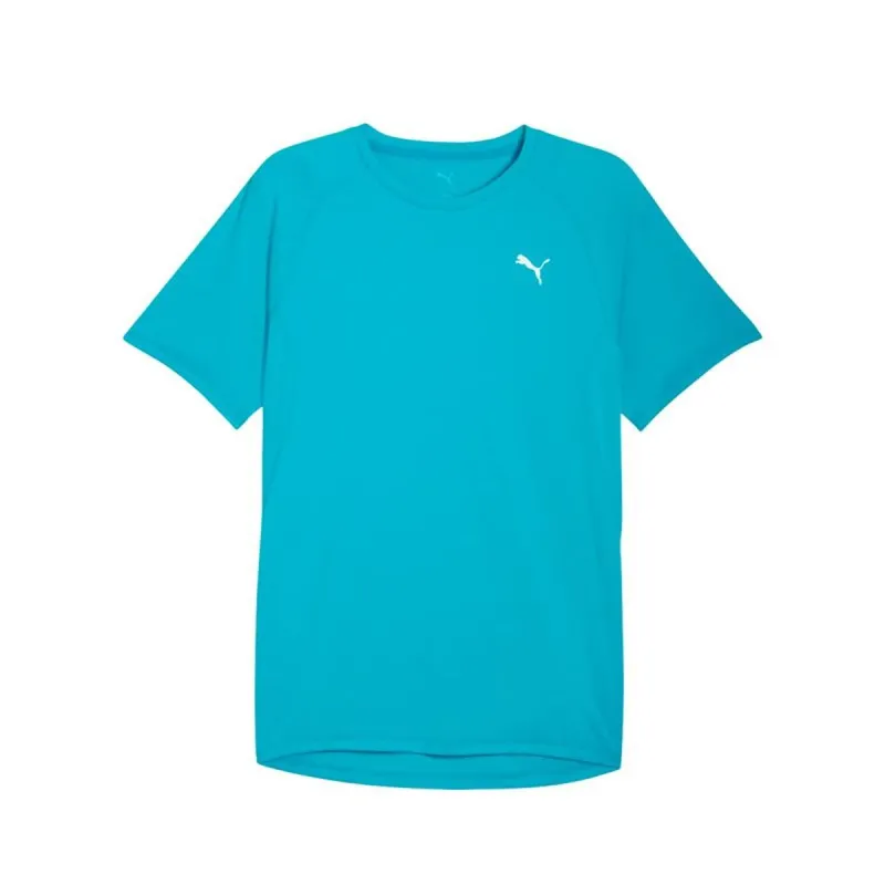 Men’s Short Sleeve T-Shirt Puma M Run Velocity Speed Blue