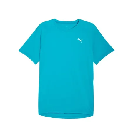 Men’s Short Sleeve T-Shirt Puma M Run Velocity Speed Blue