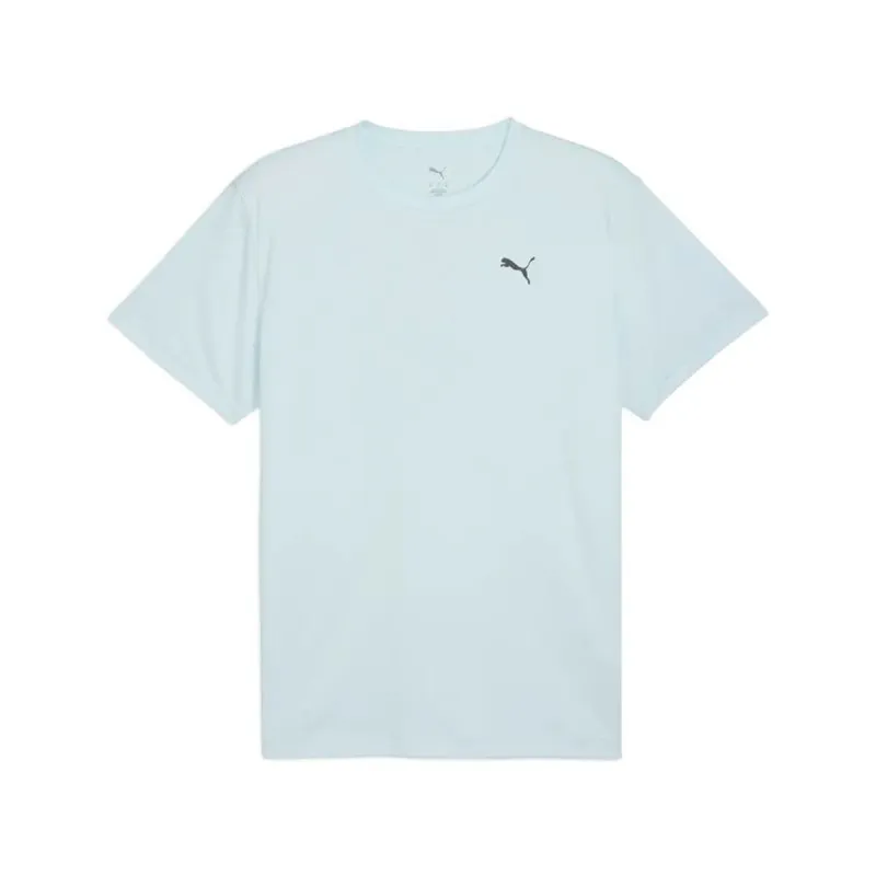 Men’s Short Sleeve T-Shirt Puma Graphics Running Fas Light Blue