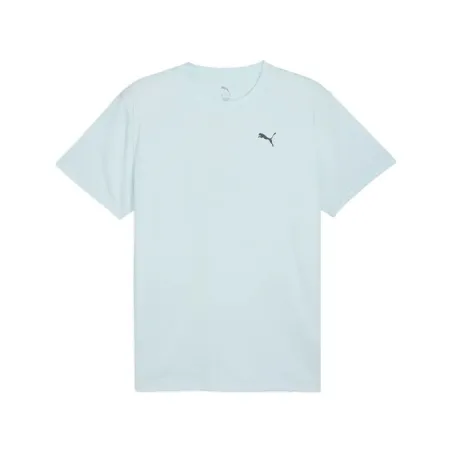 Men’s Short Sleeve T-Shirt Puma Graphics Running Fas Light Blue