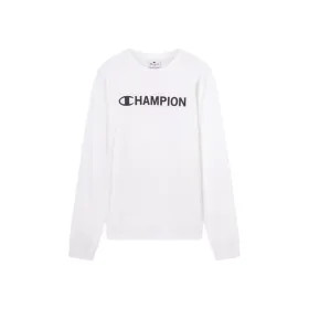 Vyriški marškinėliai su ilgomis rankovėmis Champion Graphic Shop Balta