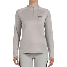 Women's long sleeve T-shirt +8000 Lua Light grey