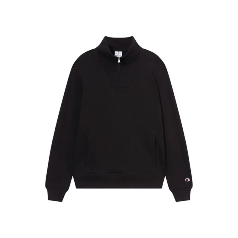 Men’s Sweatshirt without Hood Champion Icons Tonal Black