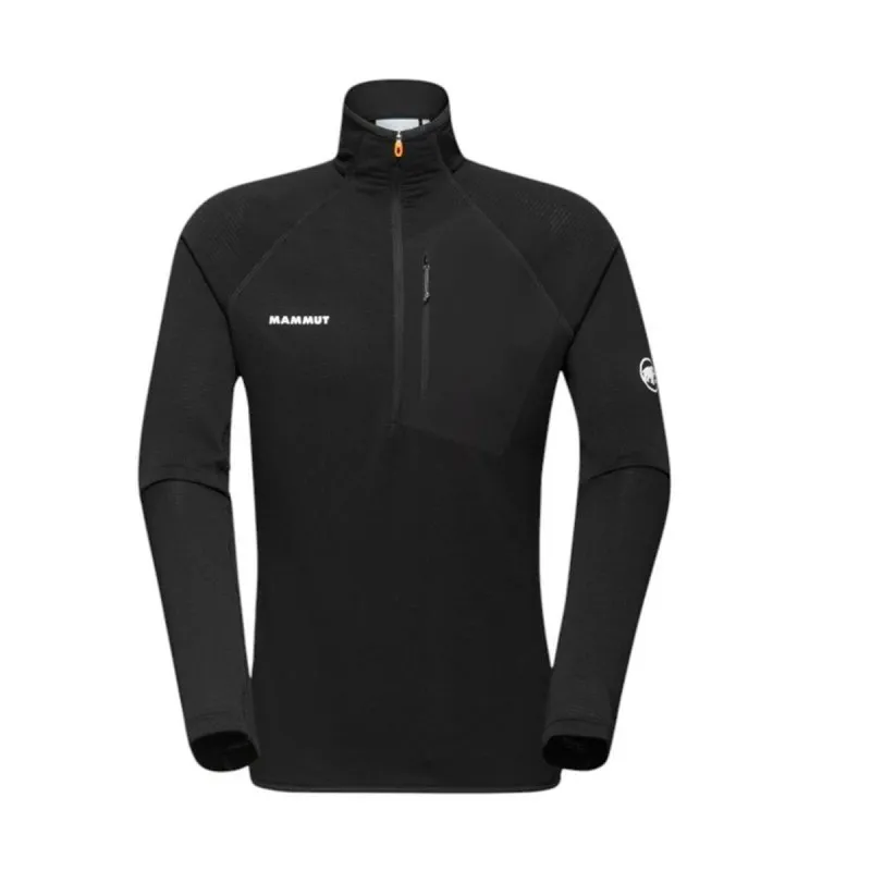 Miesten urheilutakki Mammut Aenergy Light Ml Half Zip Pull Musta