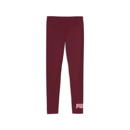 Lasten urheilulegginsit Puma Essentials 2 Tummanpunainen