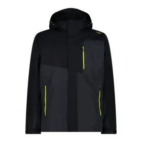 Miesten urheilutakki Campagnolo Man Zip Detachable Inn Musta