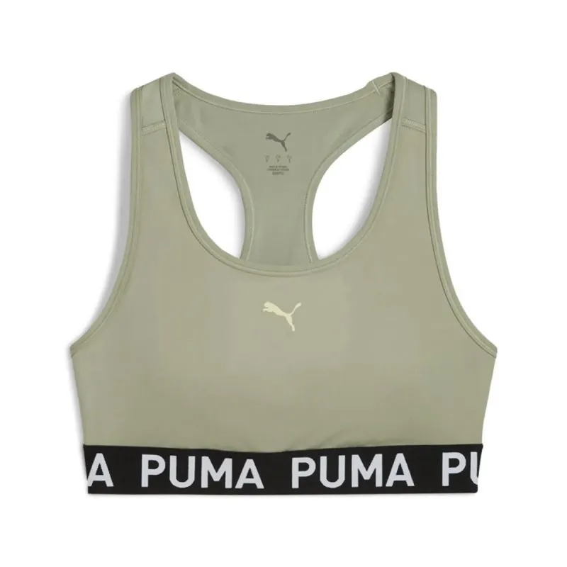 Sports Bra Puma 4Keeps Elastic Olive