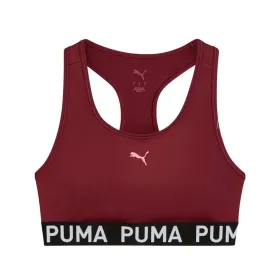 Sports Bra Puma 4Keeps Elastic Dark Red