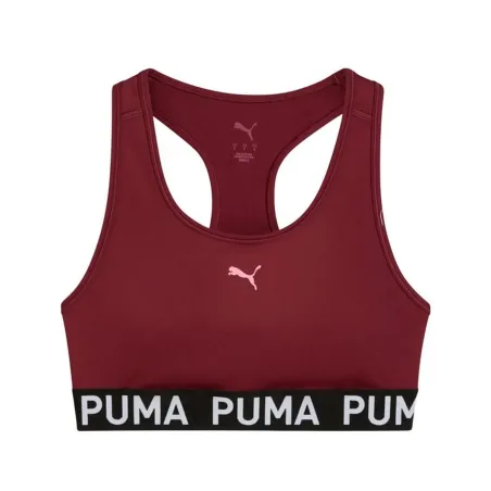 Sports Bra Puma 4Keeps Elastic Dark Red