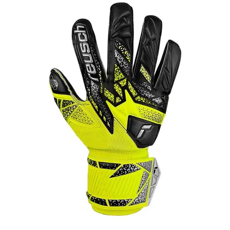 Перчатки вратаря Reusch Attrakt Silver Жёлтый