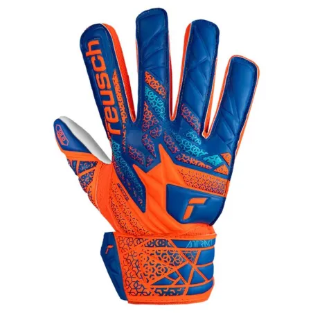 Перчатки вратаря Reusch Attrakt Starter Синий Оранжевый