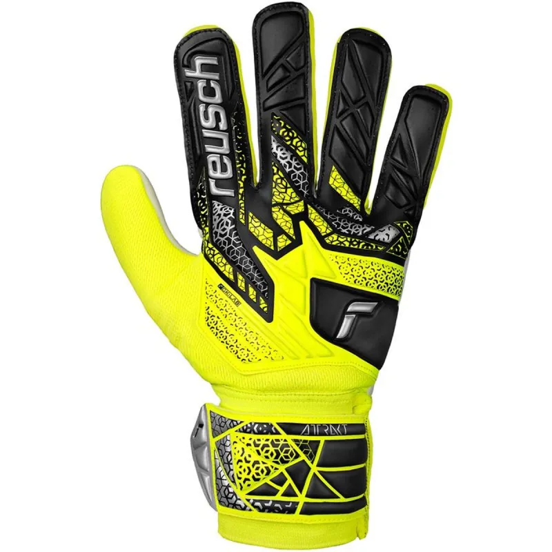 Перчатки вратаря Reusch Attrakt Starter Жёлтый взрослых