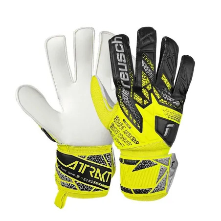 Перчатки вратаря Reusch Attrakt Solid safe Жёлтый взрослых