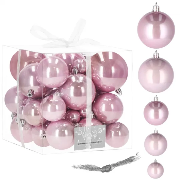 Christmas tree decoration Springos CA0145 4/5/6/7/8 cm 37 pcs.