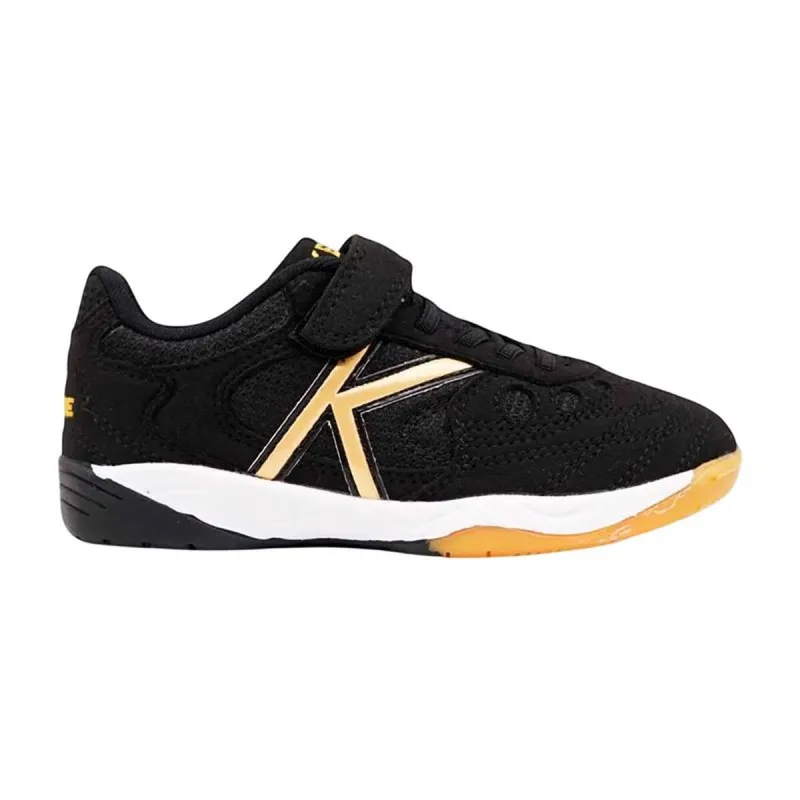Children's Indoor Football Shoes Kelme Keleme New Millenium Black