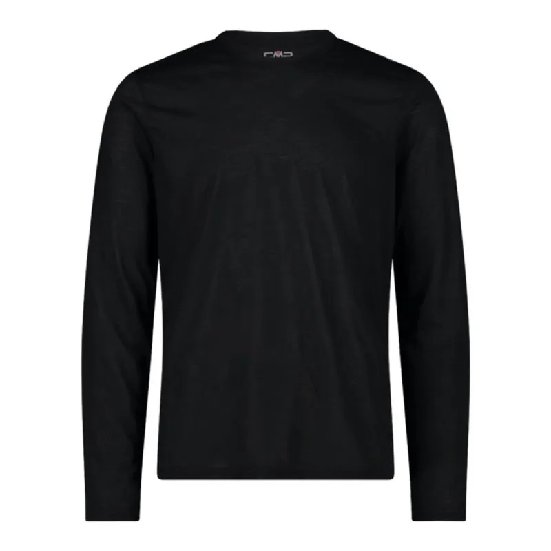 Men’s Long Sleeve T-Shirt Campagnolo Black