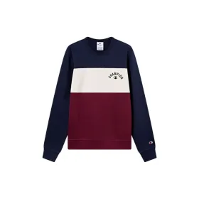 Men’s Sweatshirt without Hood Champion Icons Plus Navy Blue