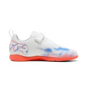 Children's Indoor Football Shoes Puma Future 8 Play V It White
