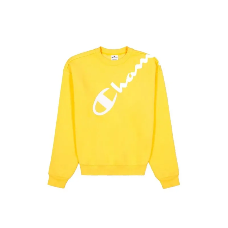 Women's long sleeve T-shirt Champion Yellow