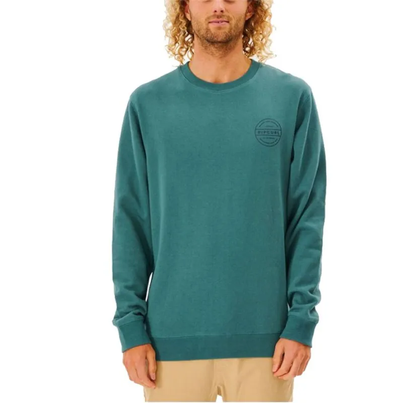 Vyriškas džemperis be gobtuvo Rip Curl Re Entry Crew Mėlyna
