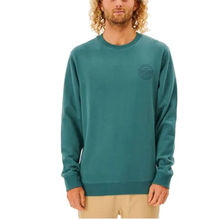Vyriškas džemperis be gobtuvo Rip Curl Re Entry Crew Mėlyna