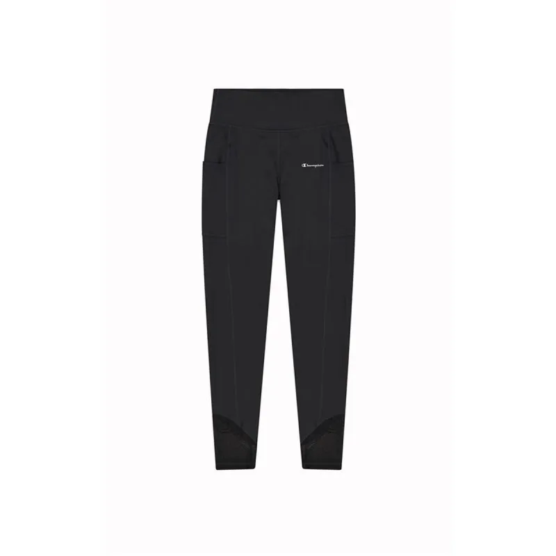 Женские спортивные колготки Champion Champion Crop Leggings Чёрный