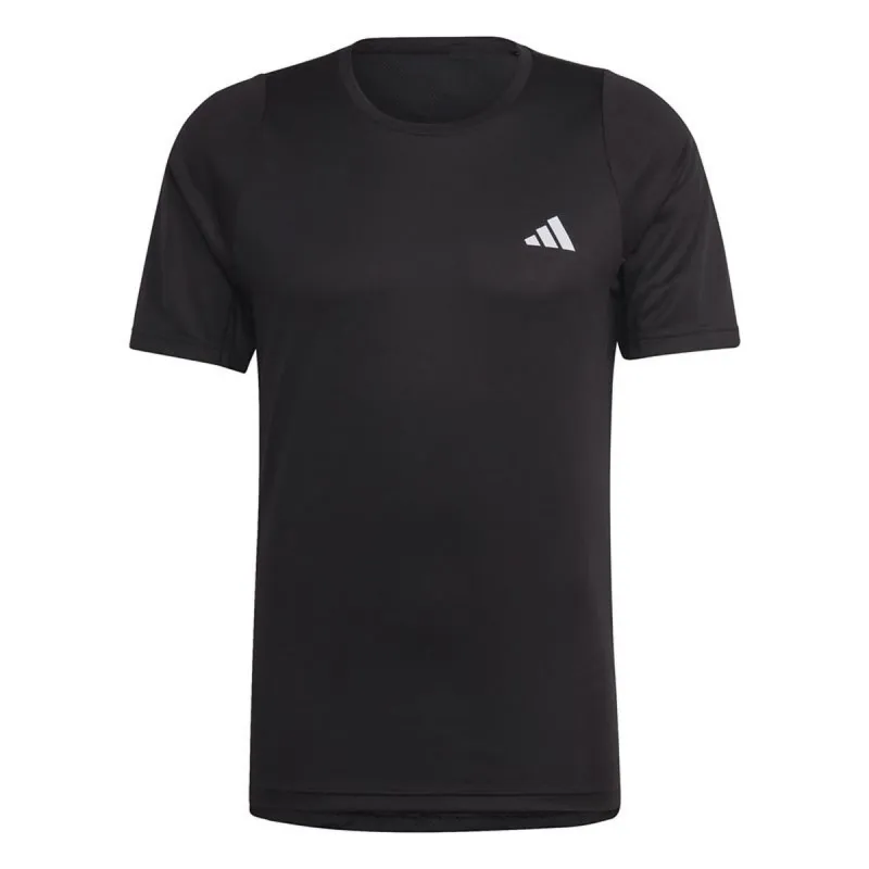 Men’s Short Sleeve T-Shirt Adidas Run Icons 3S Black