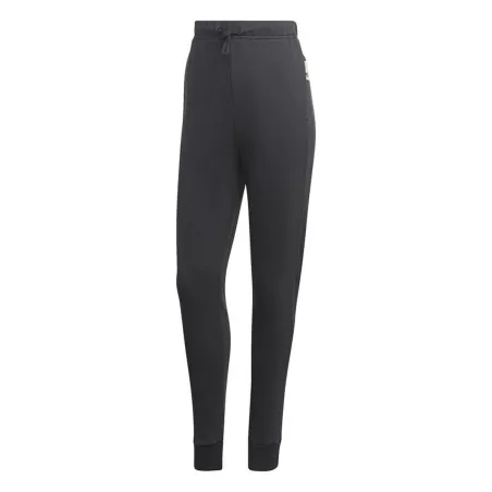 Ilgos sportinės kelnės Adidas Juoda Moteris