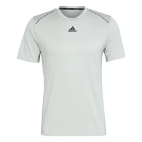Men’s Short Sleeve T-Shirt Adidas Light Green