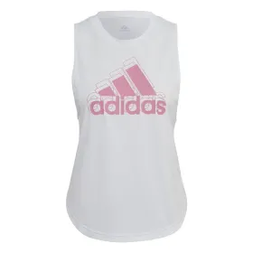 Tank Top Women Adidas AEROREADY  White