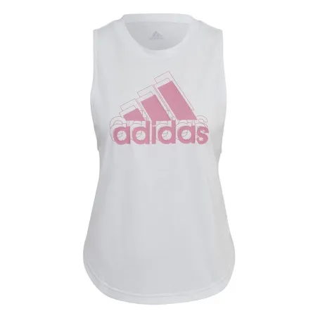 Tank Top Women Adidas AEROREADY  White