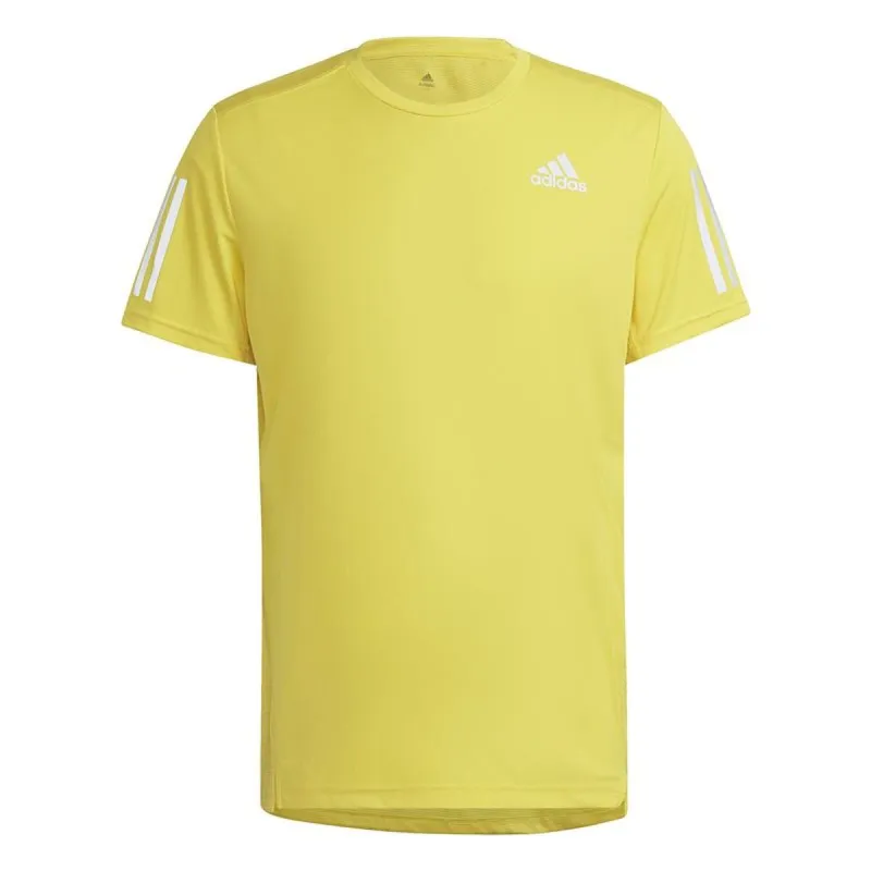 Men’s Short Sleeve T-Shirt Adidas Yellow